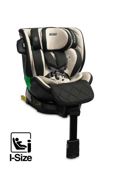 Scaun Auto Turox i-Size IsoFix 0-36kg Bej Caretero 