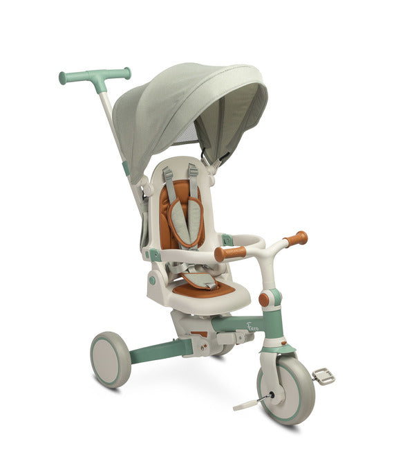 Триколка и баланиращо колело 2в1 Faro Green Caretero Toyz