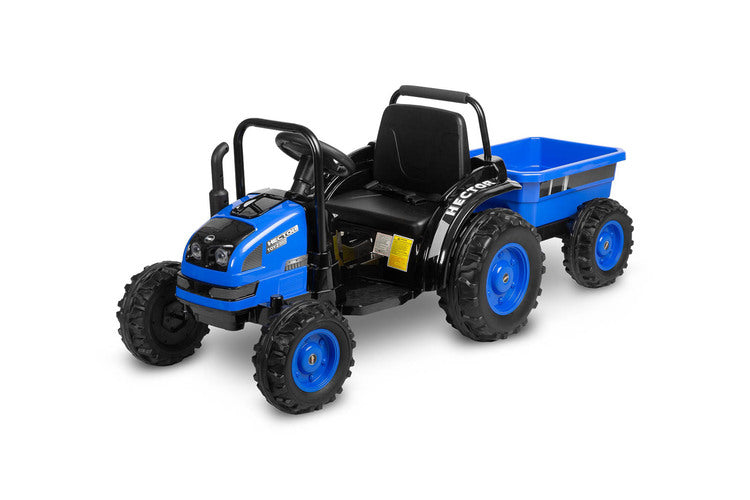 Акумулаторен Трактор Hectоr Blue Caretero Toyz