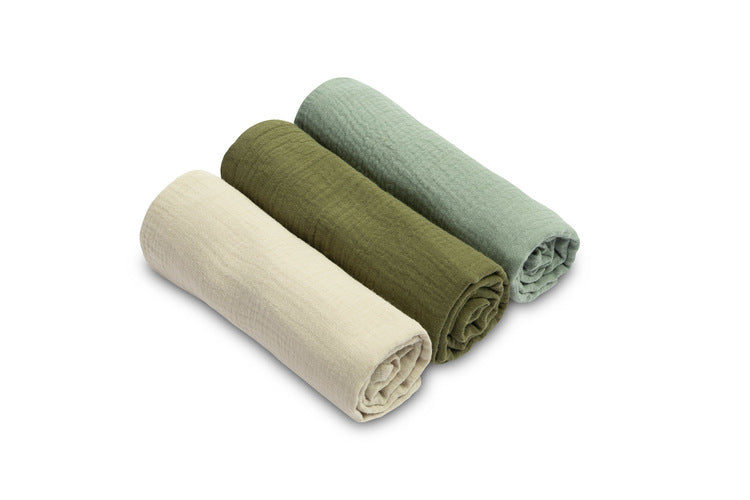 Муселинови Пелени Uniform Green 3 Броя 60X80См Sensillo