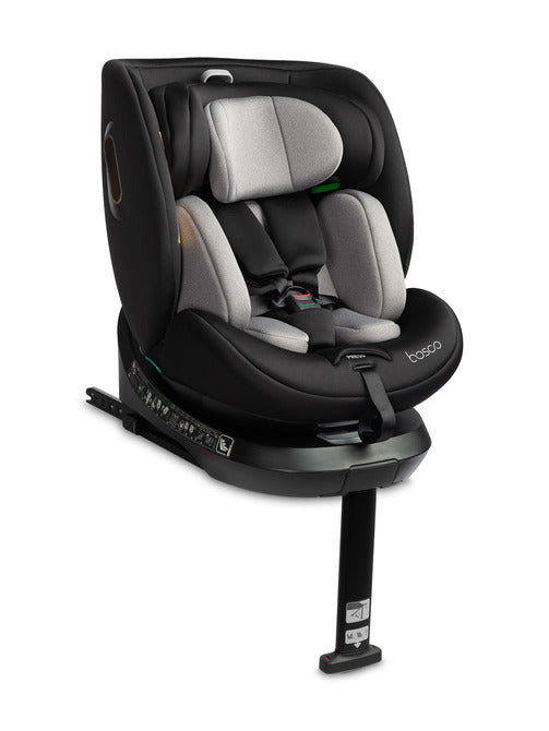 Столче За Кола Bosco I-Size Black (40-150cm) Caretero