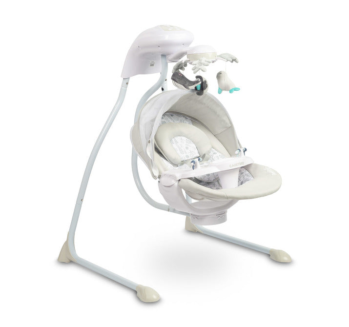 Електрическа Люлка Raffi Light Grey Caretero
