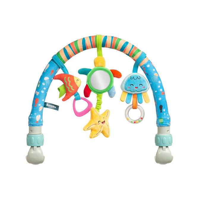 Arc de jucărie pentru cărucior sau pat Ocean Sensillo 