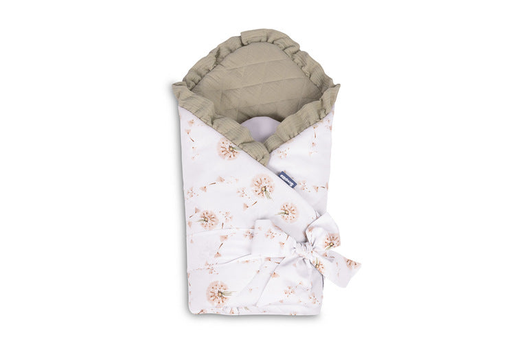 Muslin Diaper Beige Dandelions 75X75 Sensillo 