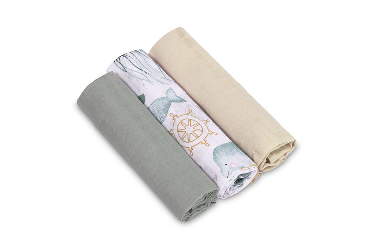 Muslin Diapers 3 Pieces 60X80 Eg-0007 Sensillo