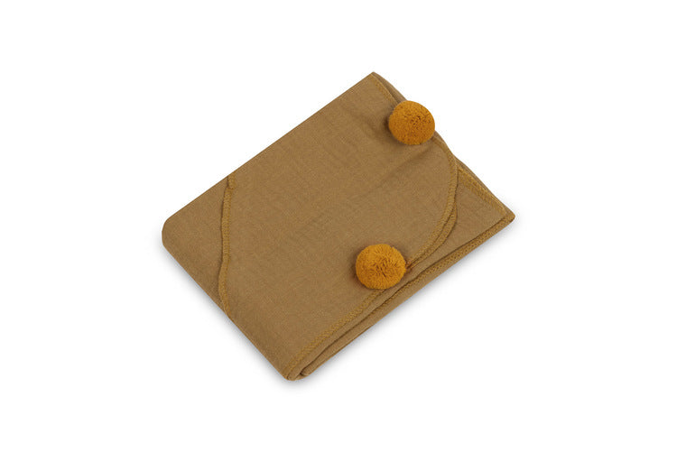 Soft Muslin Bath Towel 75X75 Eg Mustard-0200 Sensillo