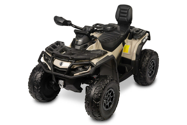 Children's Electric Car Outlander Khaki (Brown-Green) Caretero Toyz