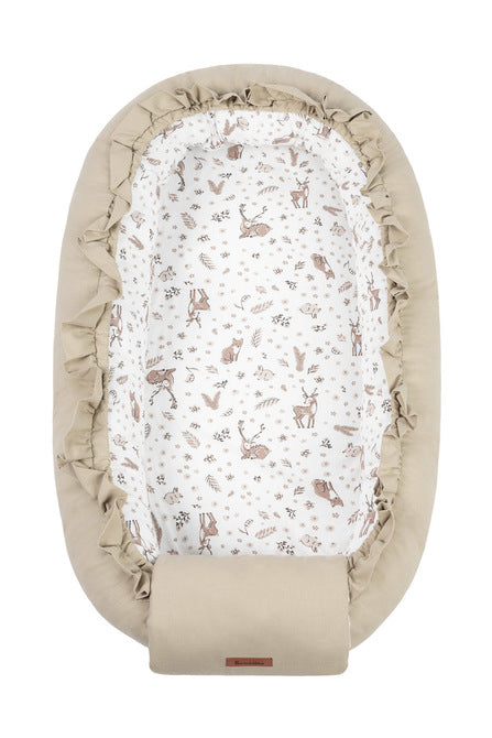 Бебешко гнездо Cotton Forest Beige 80X45 Sensillo