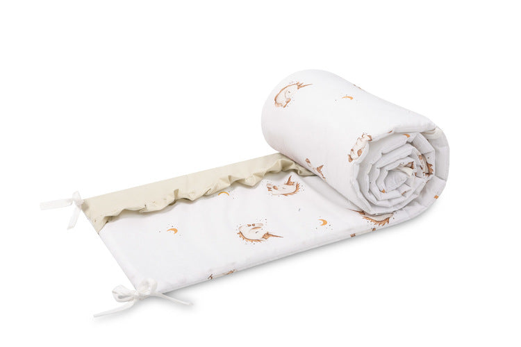 Обиколник за бебешко легло Unicorn Beige 180х30 Sensillo