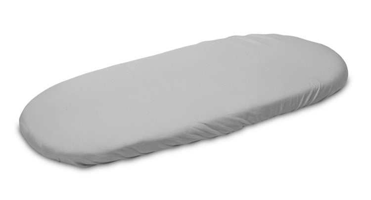 Cearșaf de bumbac pentru cărucior, prosop, 75x35cm, gri, Sensillo