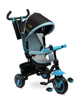 Caretero Toyz Timmy Blue Tricycle with Parental Control
