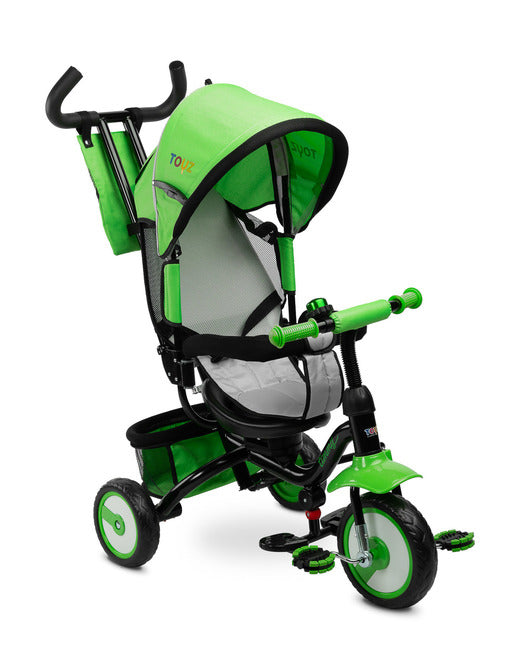 Triciclu cu control parental Timmy Green Caretero Toyz