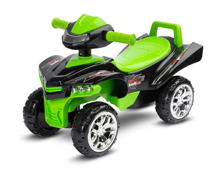 conducă o motocicletă cu patru roți Mini Raptor Green Caretero Toyz