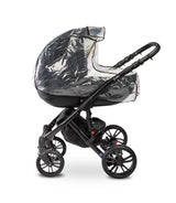 Дъждобран за кош за новородено с прозорче Caretero