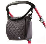 Quilted Stroller Bag Graphite Caretero