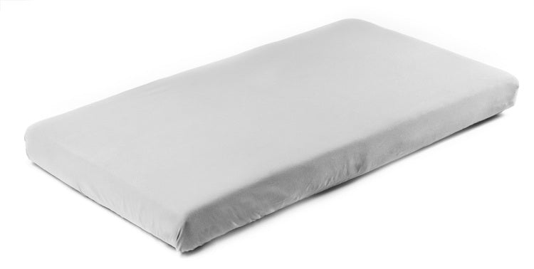 Памучен Чаршаф С Ластик Jersey Сив 120X60 Sensillo
