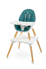 Tuva High Chair Dark Green Caretero