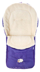 Winter Woolen Stroller Bag Purple (95X40)