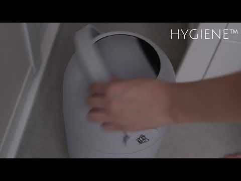 Хигиенен Кош За Памперси Без Касети Бял Vital Baby